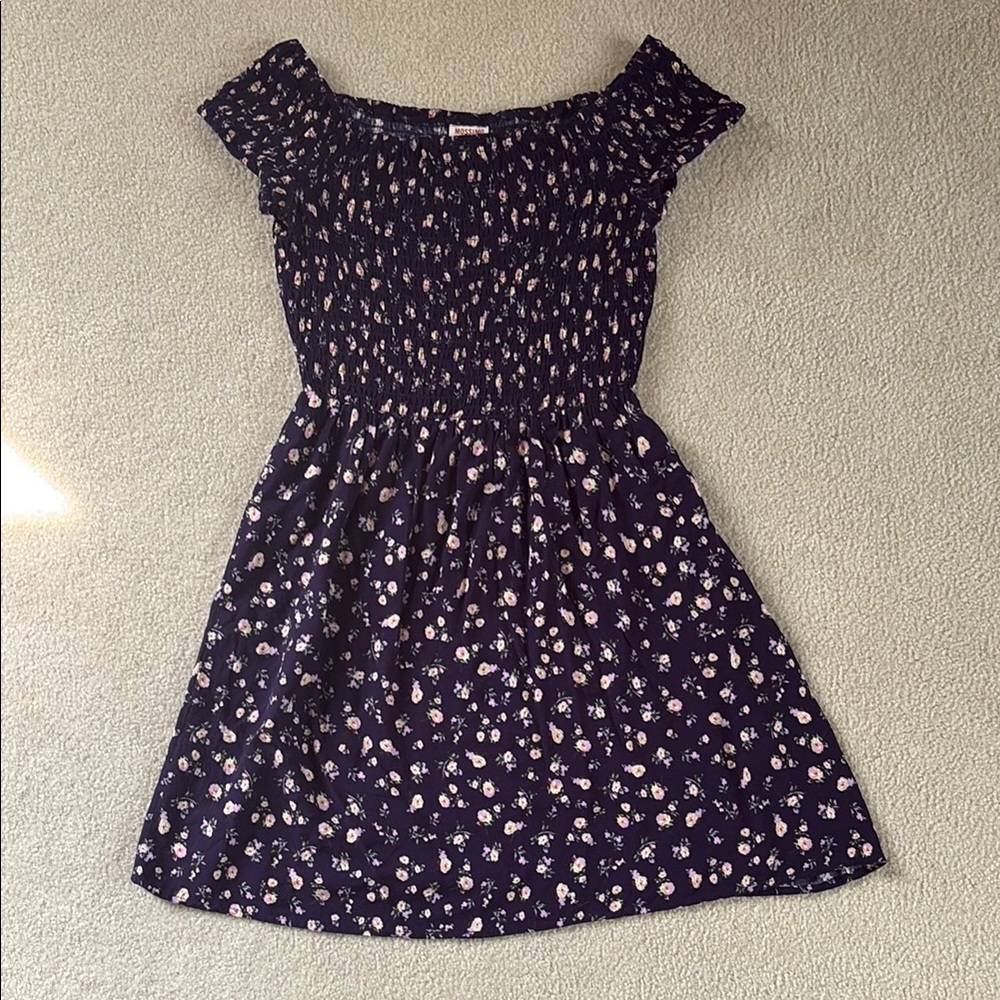 Mossimo Women’s Off-Shoulder Floral Dress
